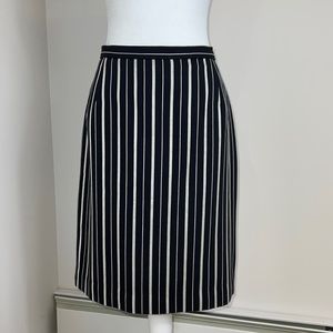 Vintage Marks & Spencer Skirt Black Cream Size 8